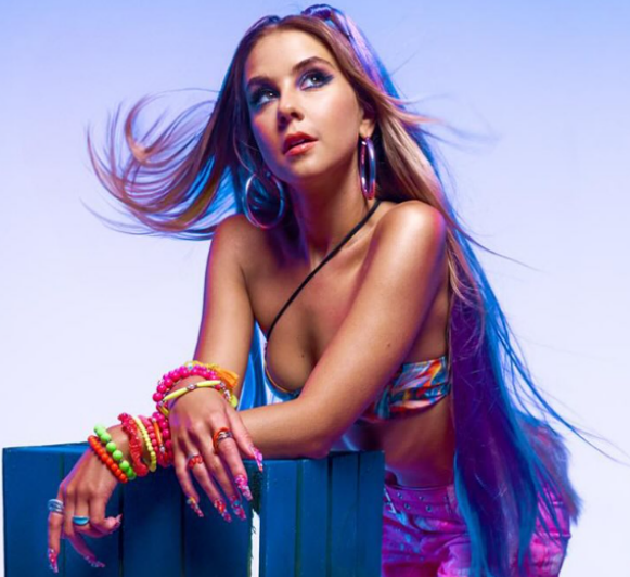 Sultry and stylish: Nonô heats things up with her sizzling track